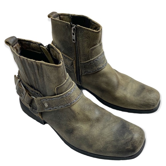 Bed Stu Other - Bed Stu (mens) brown leather biker boots